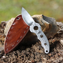 Load image into Gallery viewer, Whiskey Burr Neck Knife
